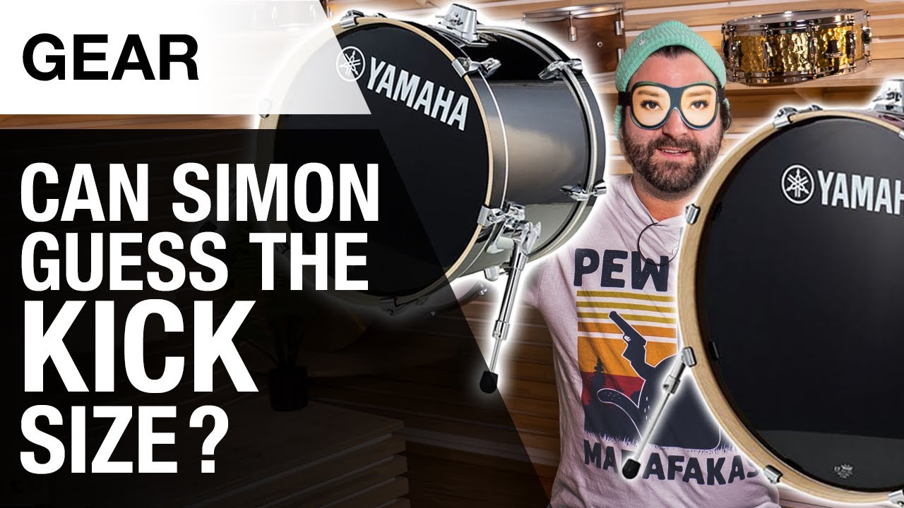 Bass Drum Blindfold | 18” 20” 22” or 24” ? | Yamaha Stage Custom | Thomann