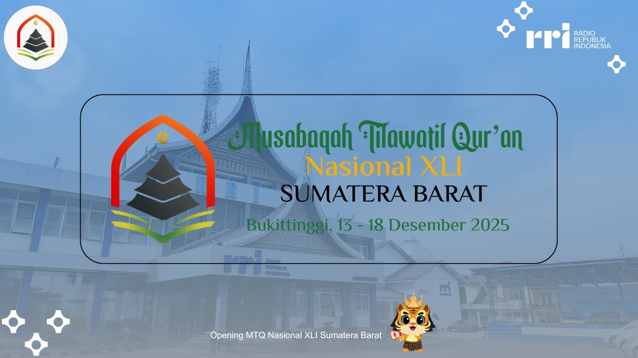 Opening MTQ Nasional LXI Sumatera Barat 2025