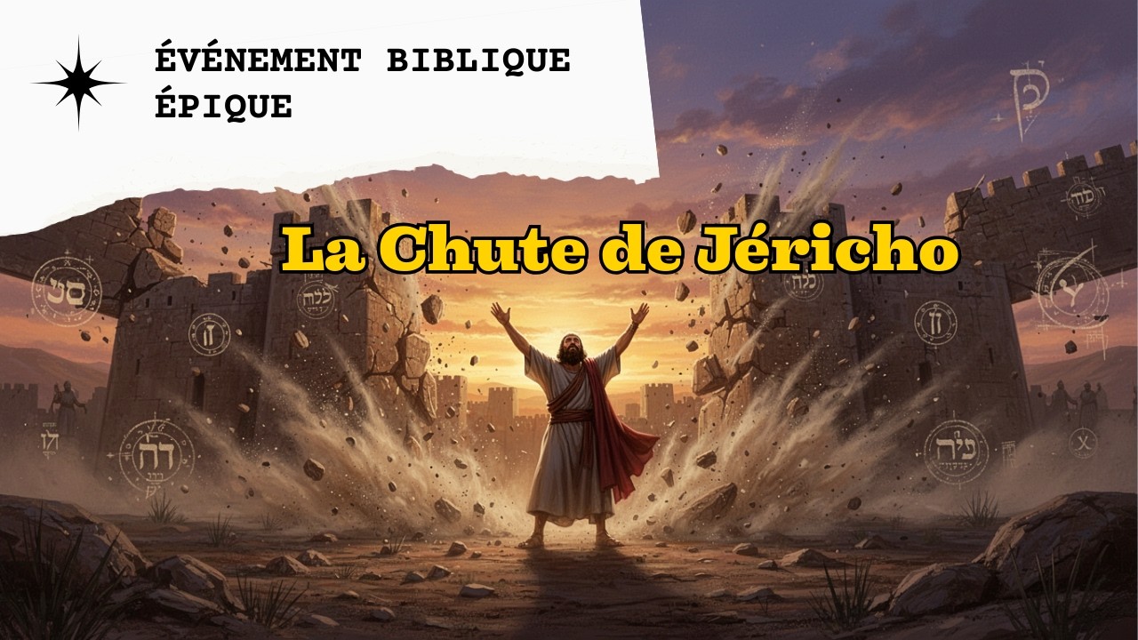 Les Murs de Jéricho – Un cri… et tout s’effondre ! | Histoire biblique
