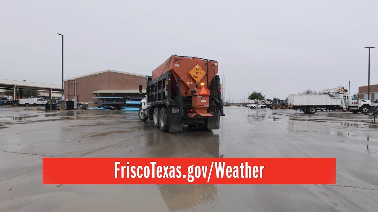 Frisco Public Works Prepares for Winter Weather