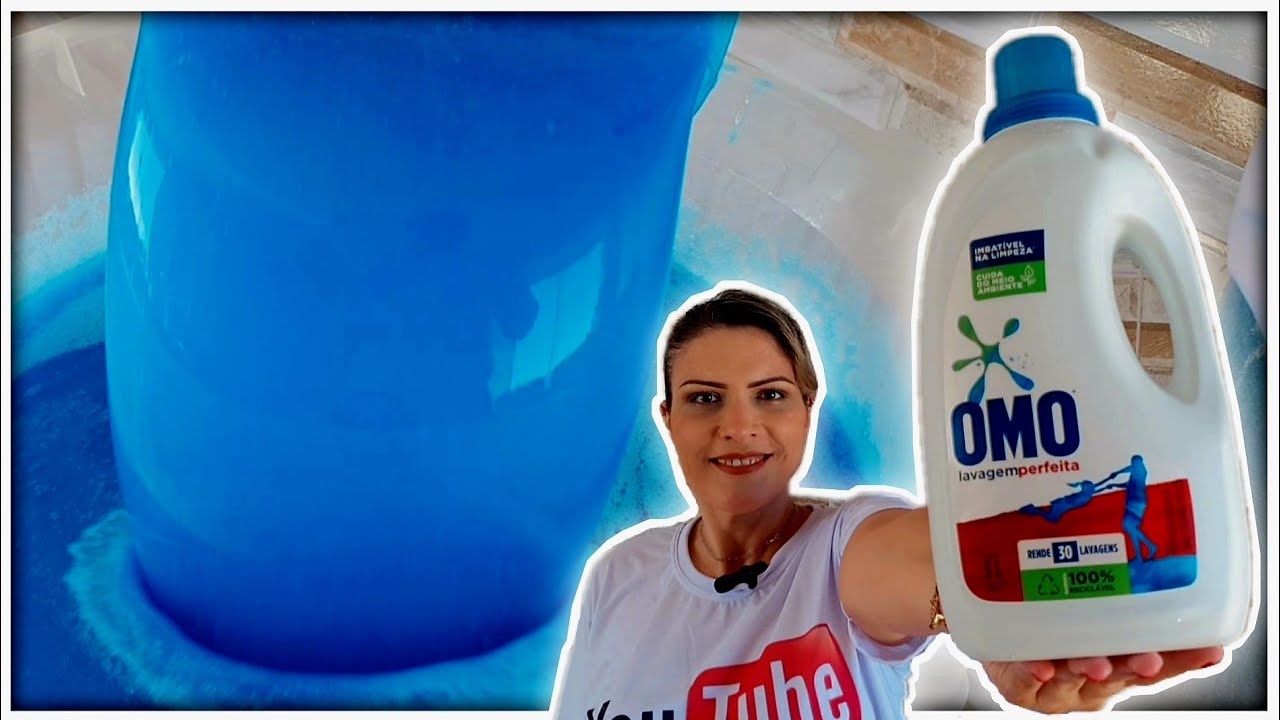 LAVA ROUPAS LIQUIDO CASEIRO TIPO OMO LIMPA TUDO -VANESSA DIAS