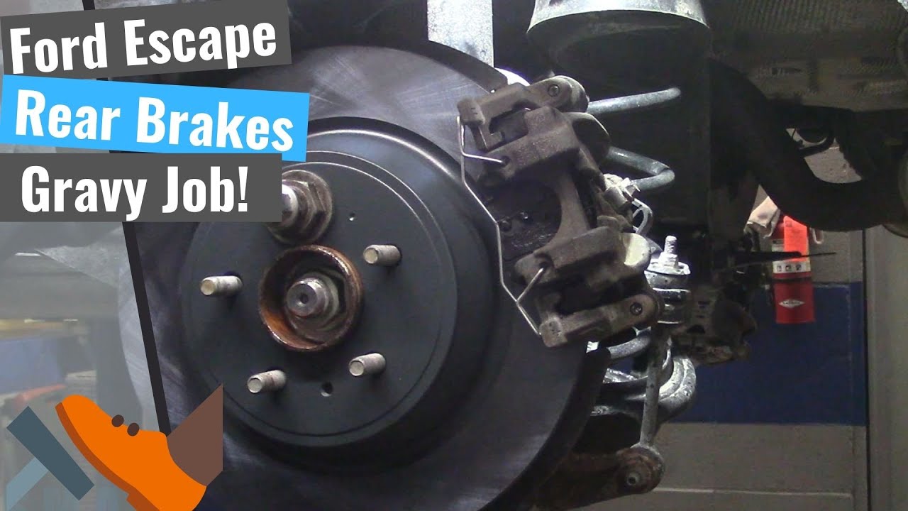 Ford Escape: Rear Pads & Rotors