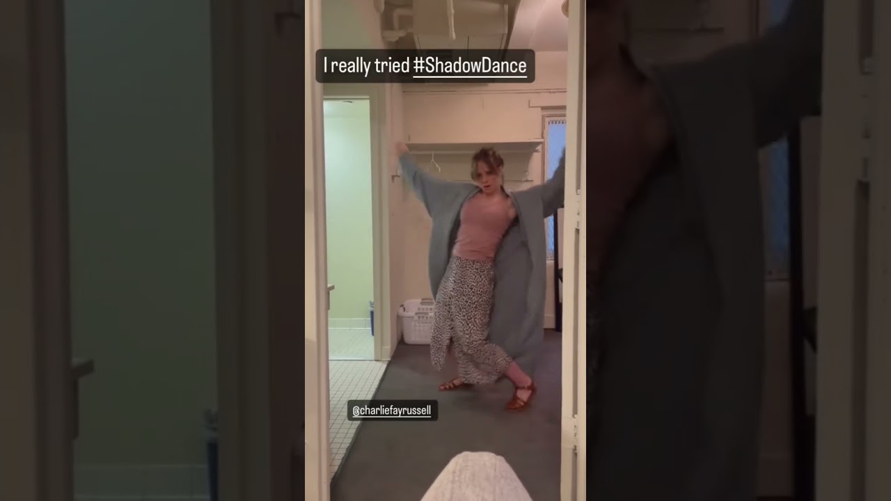 Charlie Russell's Peter Pan Goes Wrong Broadway Instagram Takeover - Shadow Dancing by Andy Gibb