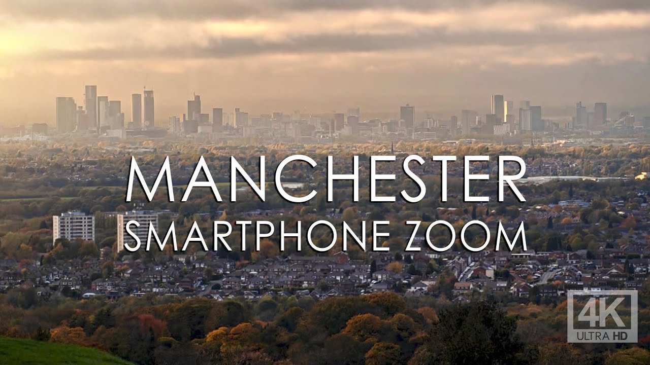 Manchester Skyline Zoom Test with an OnePlus13 So Many Skyscrapers