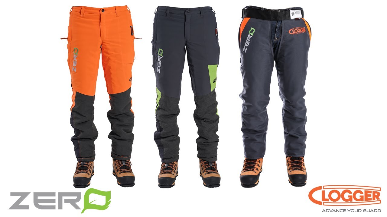 Zero Gen2 Chainsaw Pants | Light, Cool and Full Flex - Clogger Chainsaw protection.