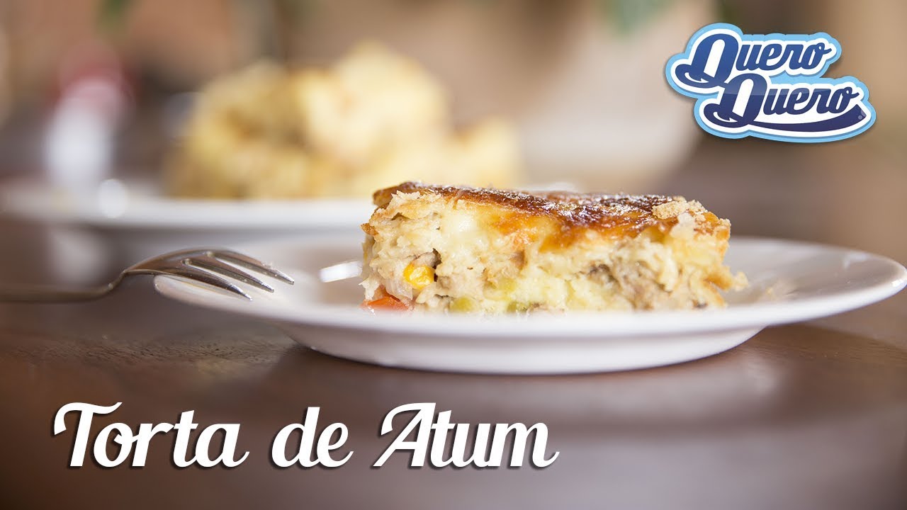 Torta de Atum com Requeijão e Queijo Mussarela da Quero-Quero