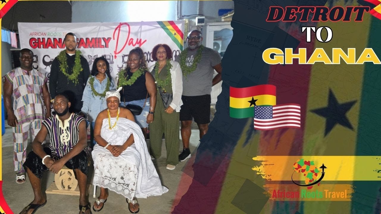 Detroit to Accra | African American Homecoming & Renaming Ceremony 🔔✨