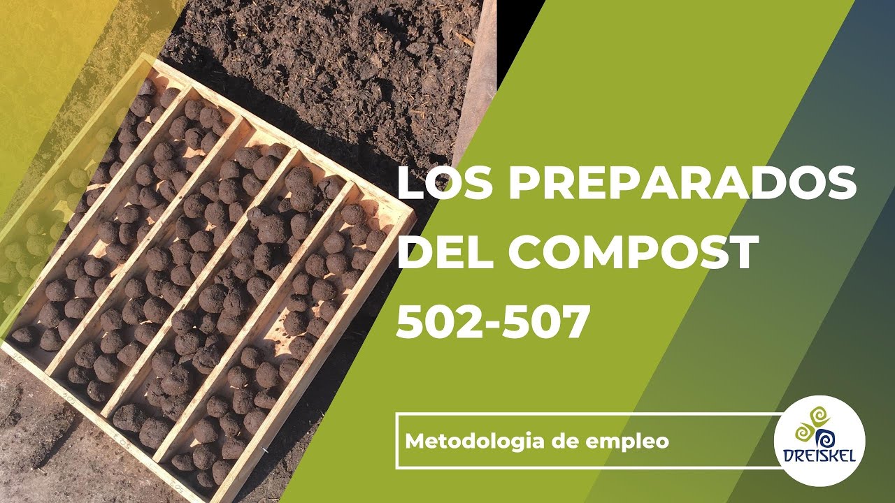 Conjunto de preparados del compost 502 507
