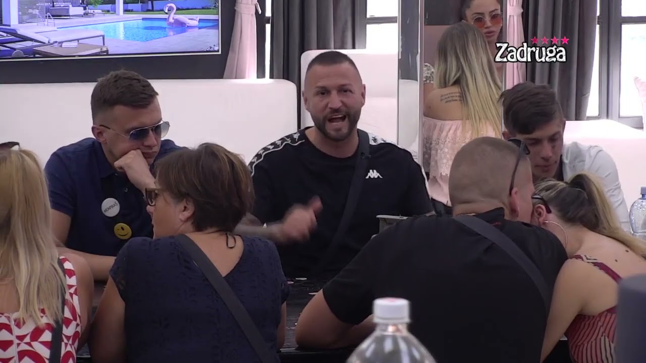 Zadruga 4 - Ša zapenio zbog Tarinog verenika, Stefana i Ivane, sastavljen sa zemljom - 06.05.2021.