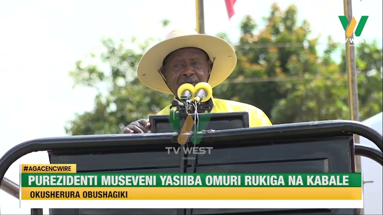 Agacencwire: Purezidenti Museveni yaasiiba omuri Rukiga na Kabale