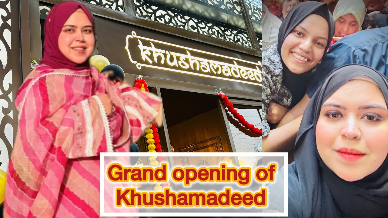 Grand opening of khushamadeed | Saba ka Jahan | Delhi , Okhla | kisa Zehra | 