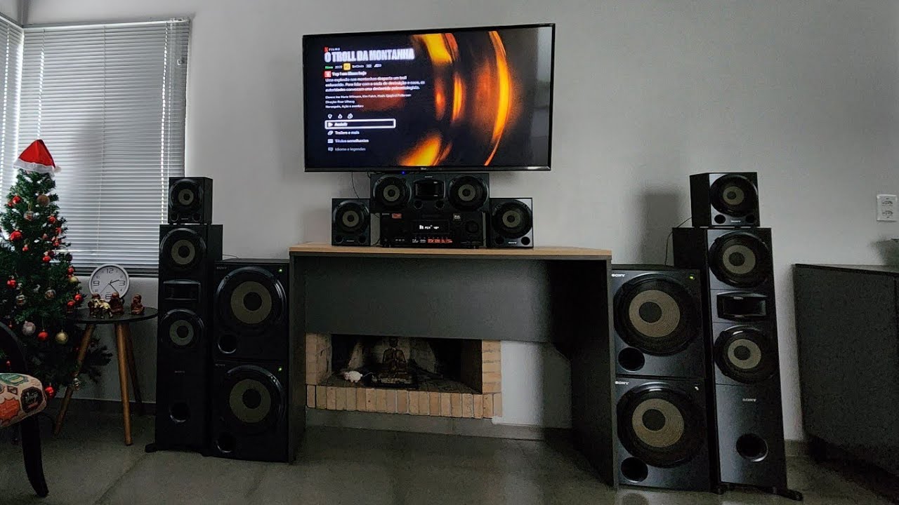 EFEITOS SONY MU-TE-KI STR-KM7000 7.2 UPGRADE 4 SUBWOOFER
