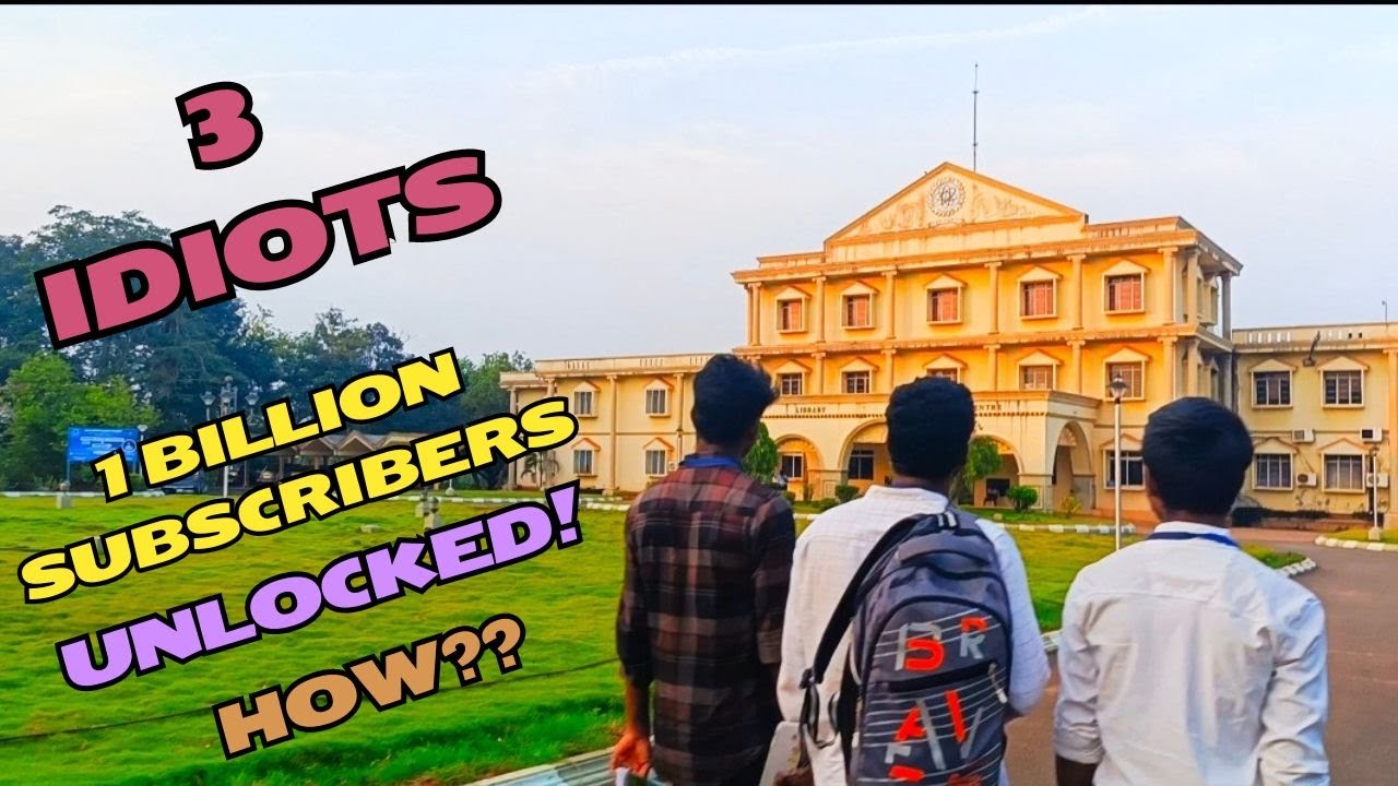 3 IDIOTS || 3 ENGINEERING FRIENDS TRYING TO START YOUTUBE CHANNEL || 1 BILLION SUBSCRIBERS || HOW??