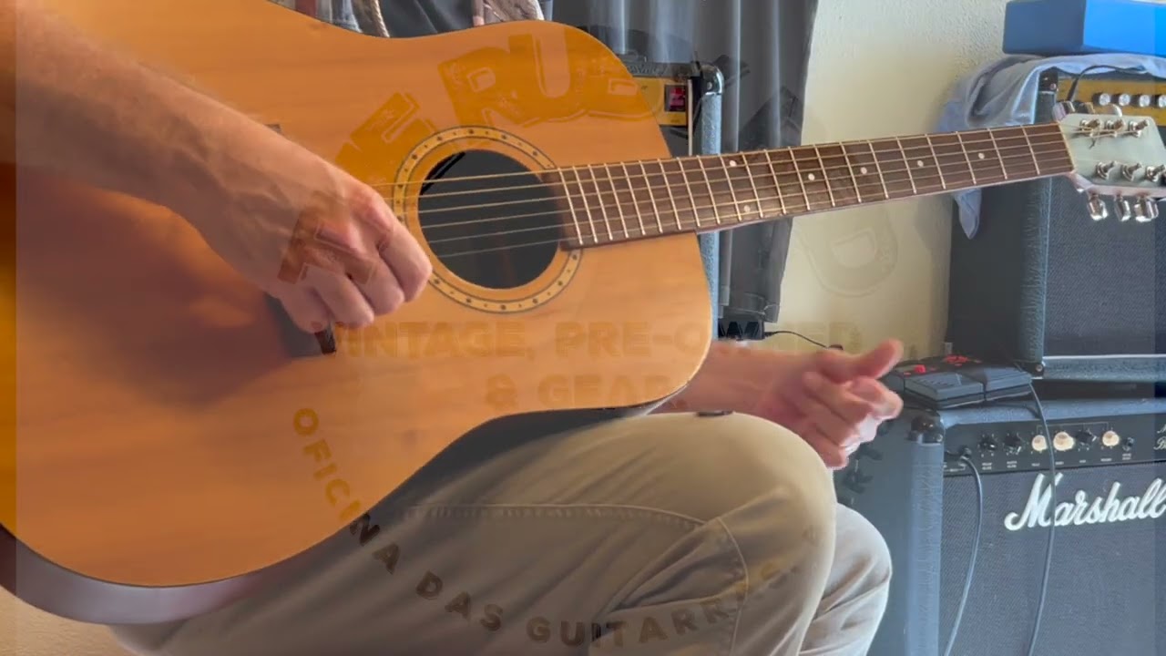 Simon & Patrick 6 Mahogany Spruce Solid Top  Canada Dreadnaught Acoustic guitar in VGC w Hardcase.