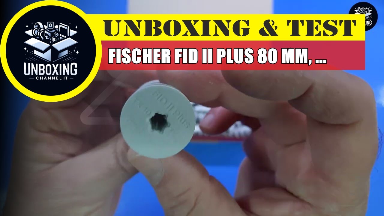 Tasselli per Cappotto Fischer FID II Plus 80 mm, Isolanti, utilizzabili con Tassello Chimico, 25pz