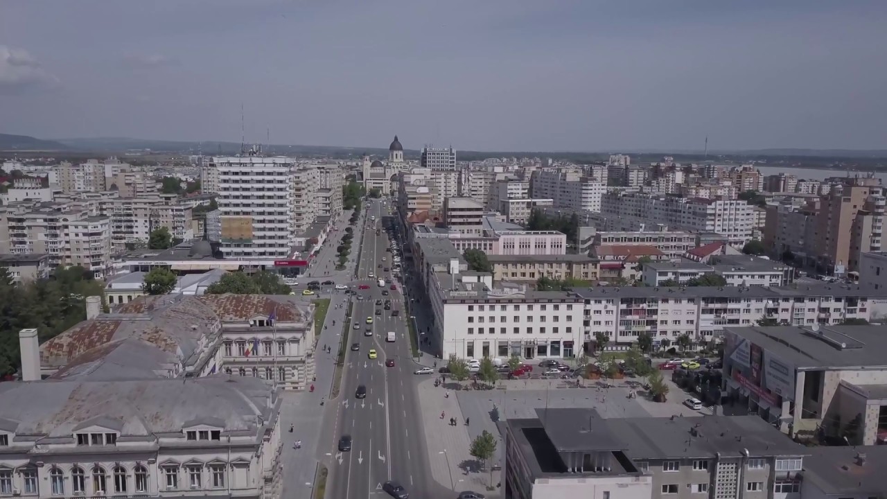 Bacau - Imagini Aeriene (Aerial Footage) cu o drona DJI Mavic Pro