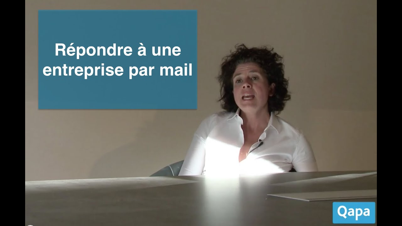 Conseils emploi : Répondre à une offre d'emploi par mail - Episode 9