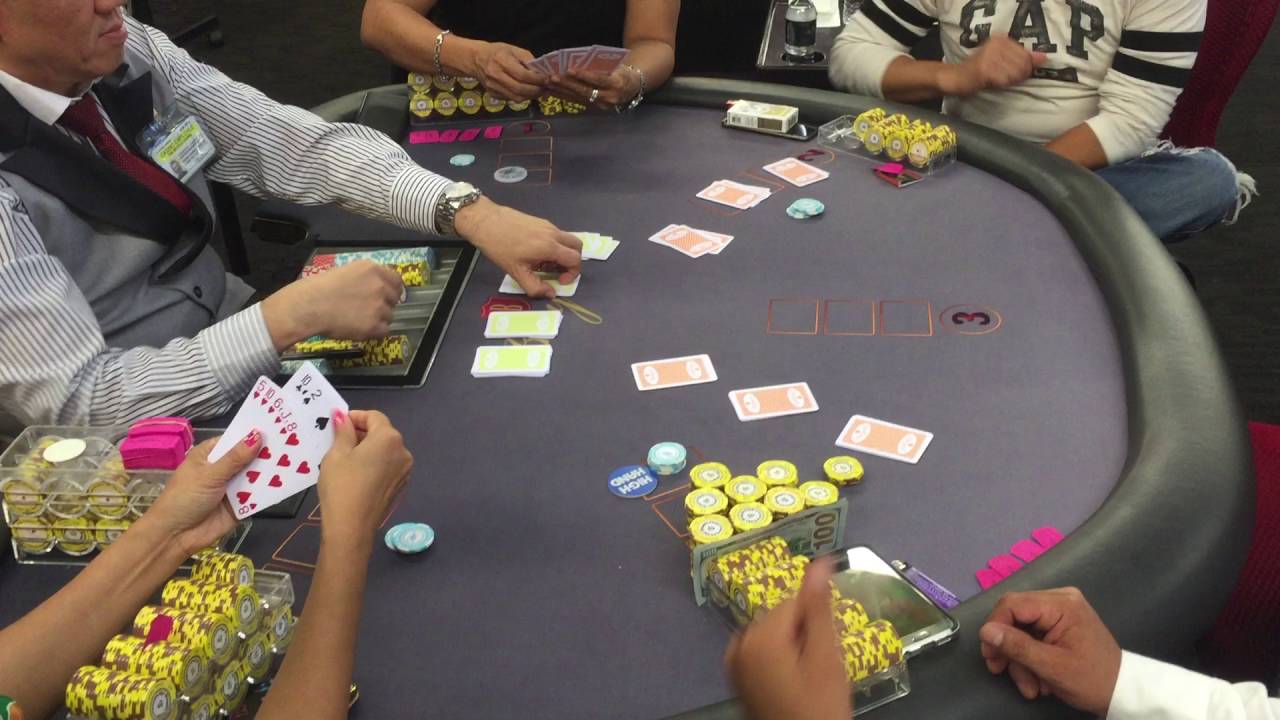 $10 Chinese Poker - "Wayne Chiang Wins Prop Bet!" @ Bicycle Casino