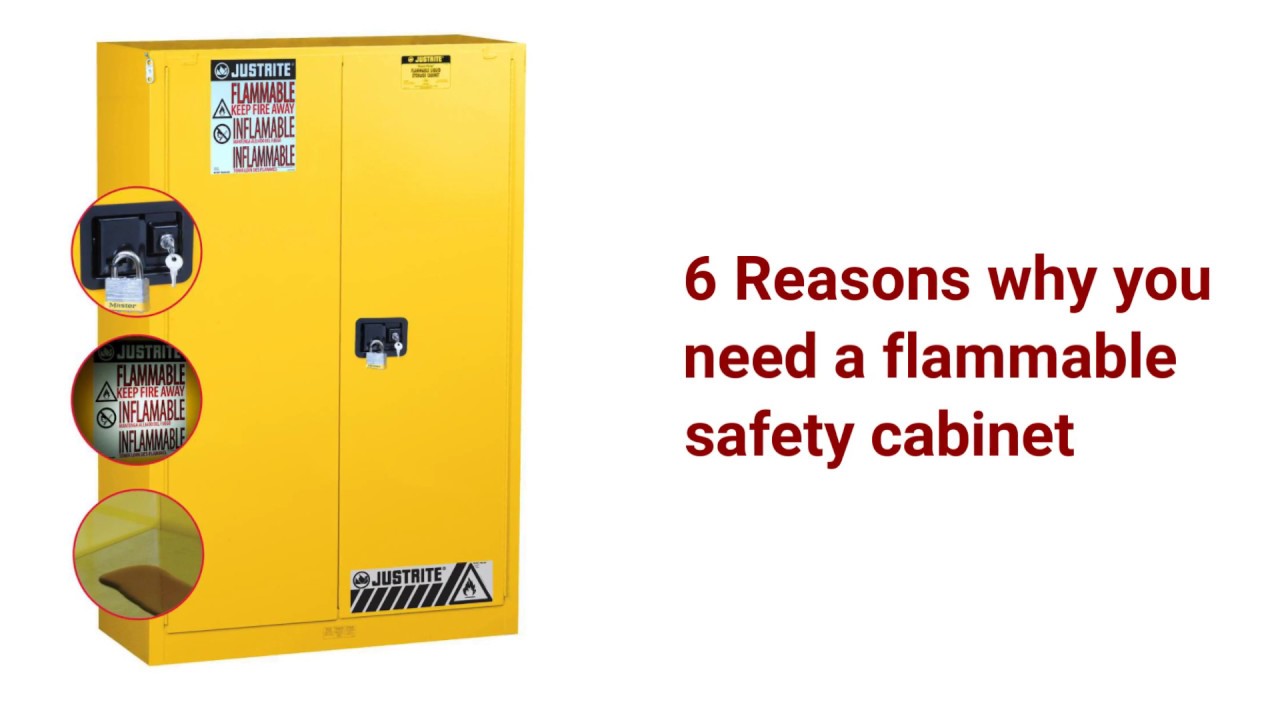 Why You Need a Flammable Safety Cabinet (Justrite)