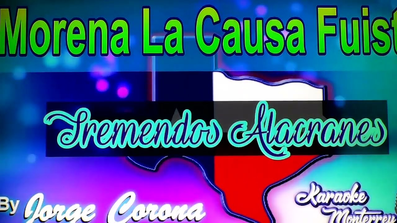 morena la causa fuiste,Cover 🎤🎶