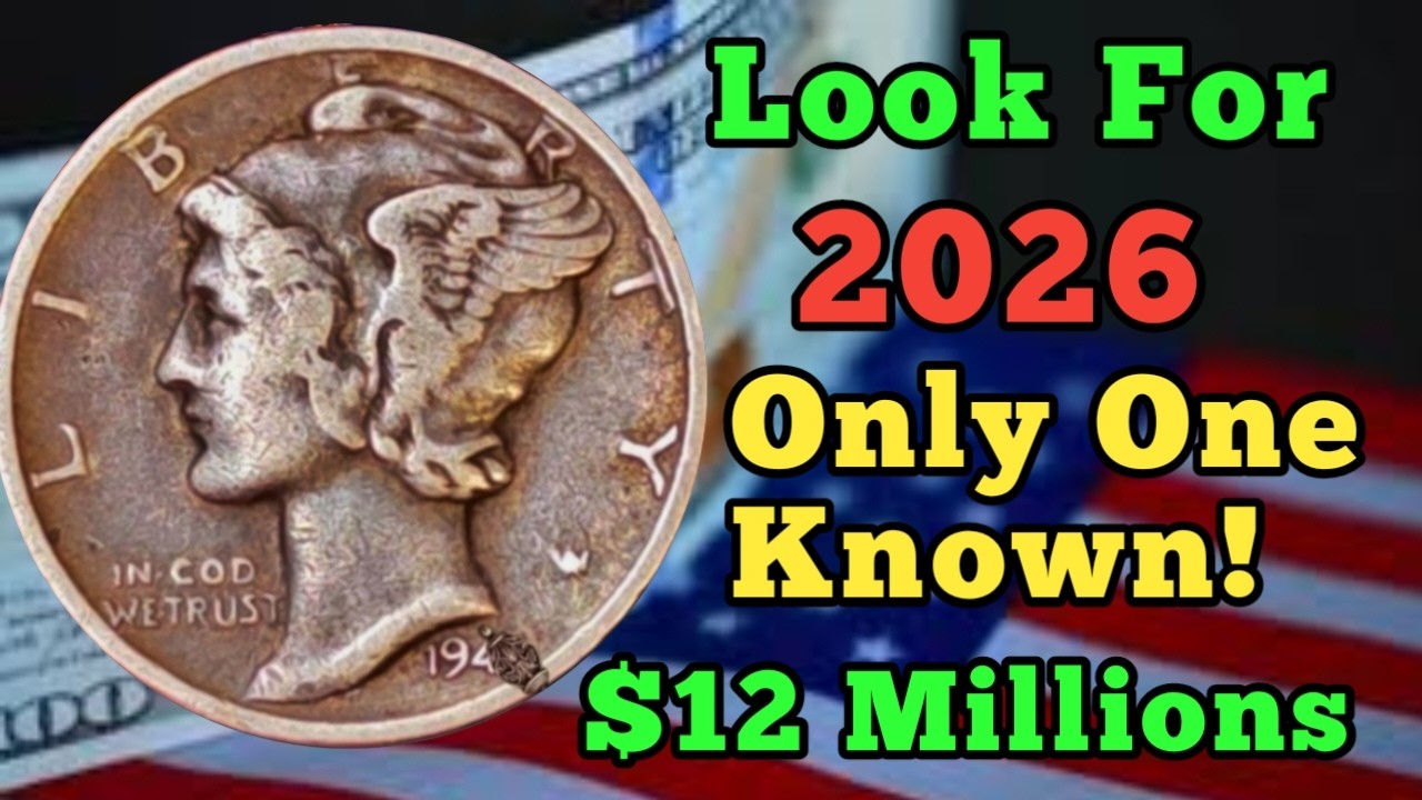 Rare Mercury Dime Coins Worth Up To $100,000 in the United States