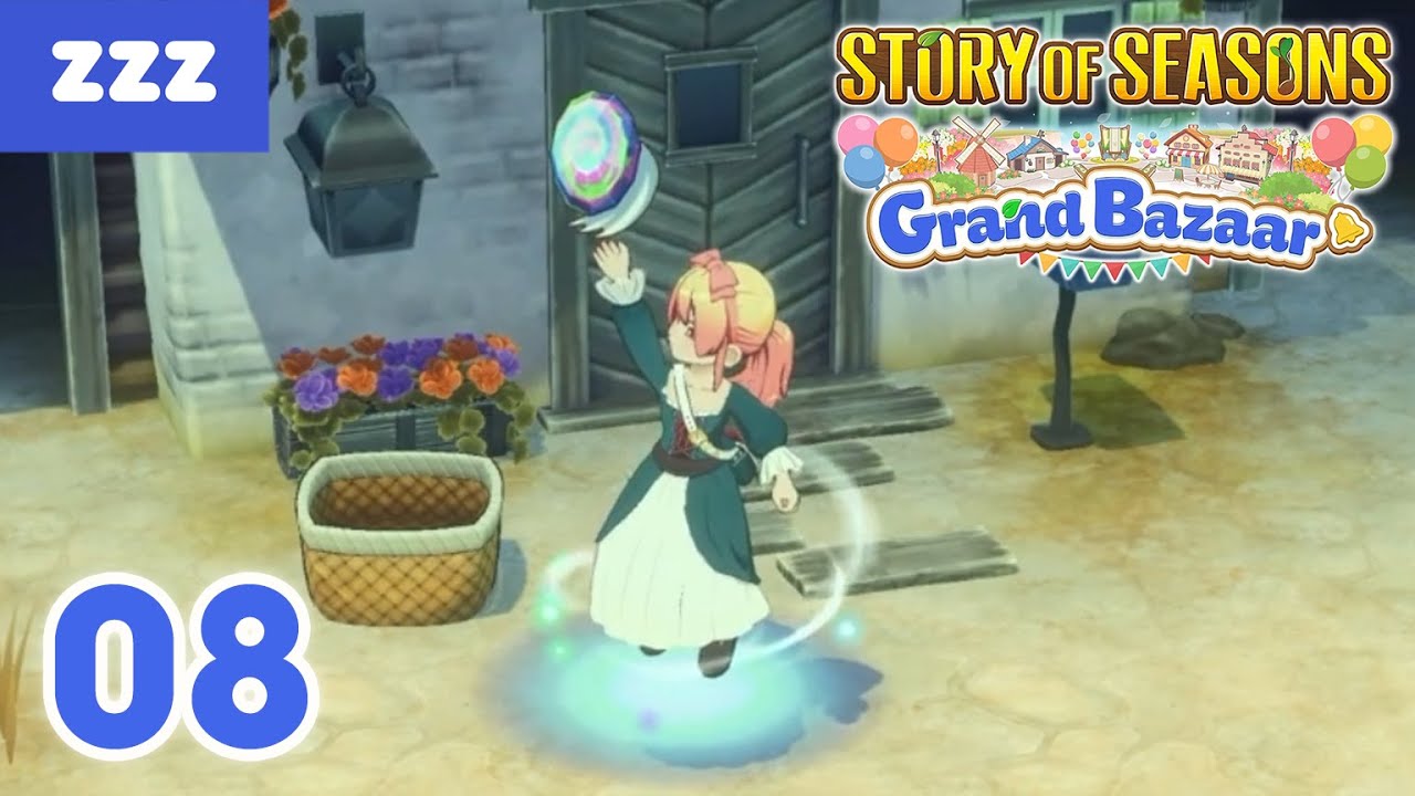 💤Sweet Dreams💤  | Go to Sleep | No Talking | Story of Seasons: Grand Bazaar | Travel Stone Magic 🐥🧺