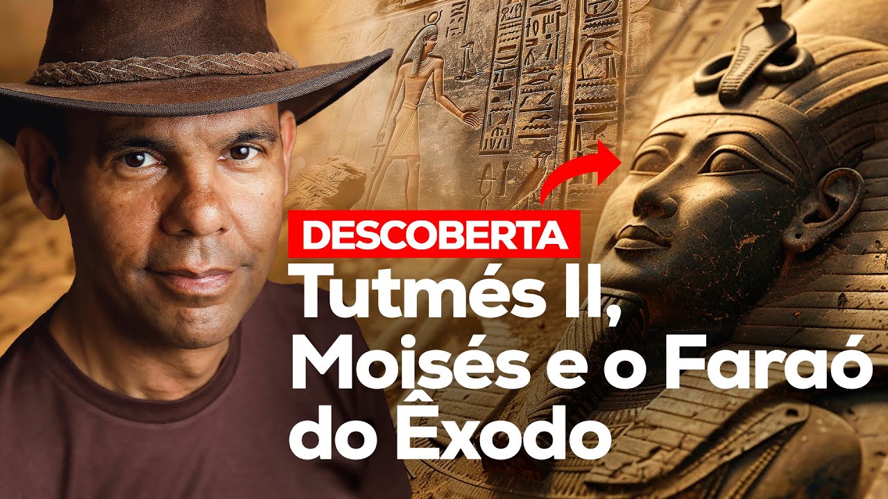 A descoberta da Tumba de Tutmés II e a história de Moisés no Egito com Rodrigo Silva