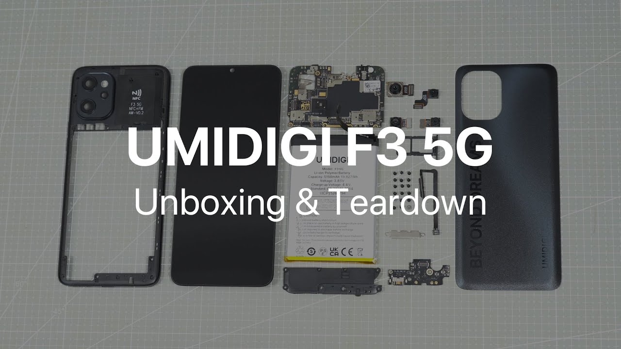 UMIDIGI F3 5G - Unboxing & Teardown Now!