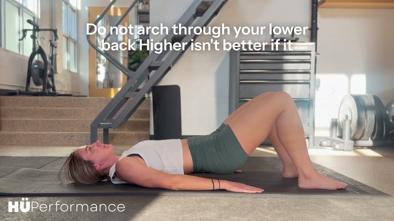 How To Perform A Proper Glute Bridge