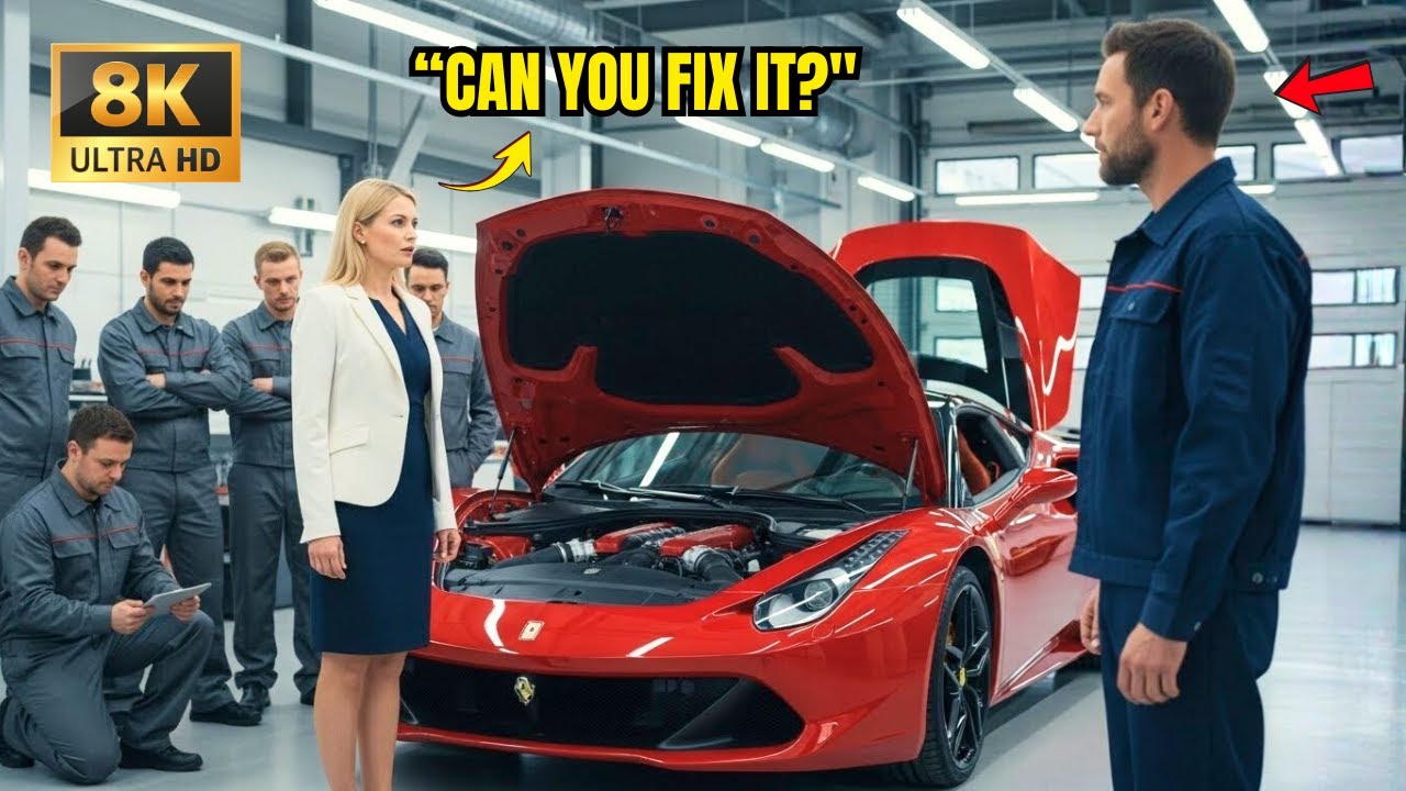 The CEO’s Supercar Wouldn’t Start — A Single Dad Fixed It Just by Listening, After Engineers Failed