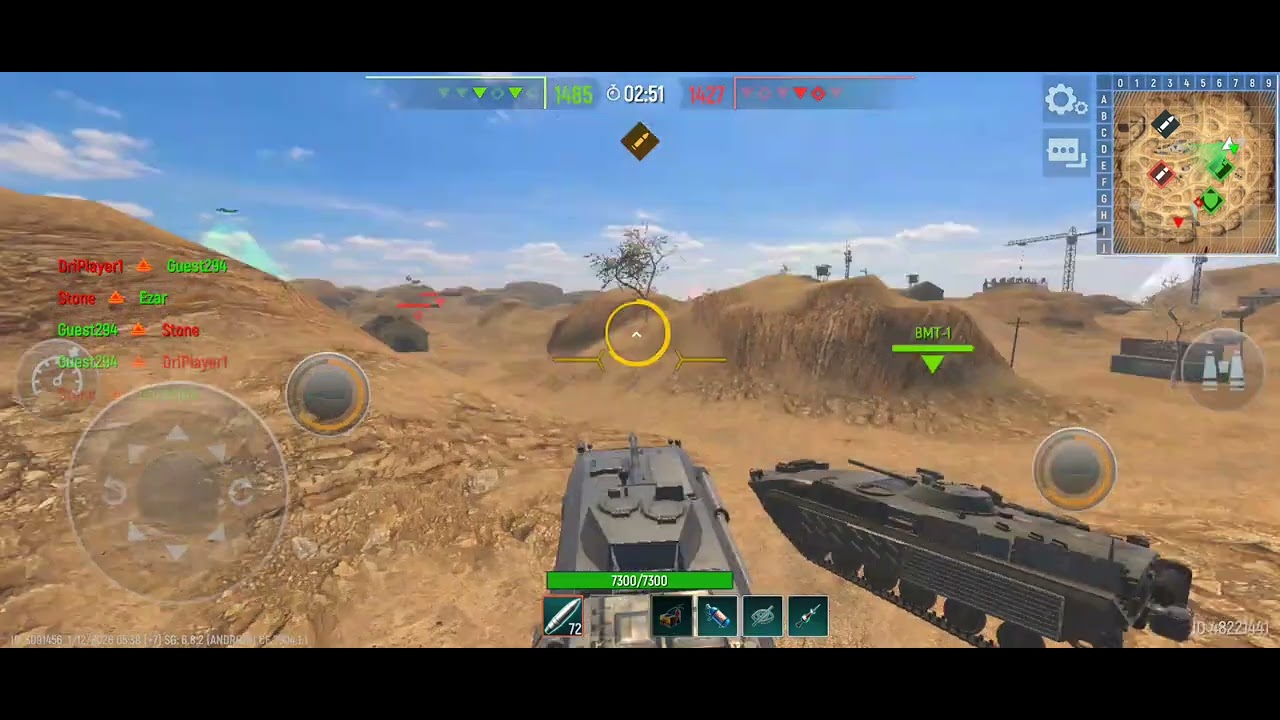 Bermain tank