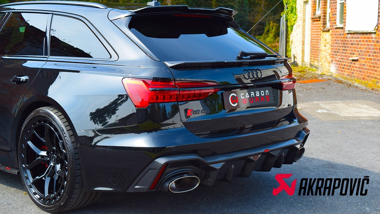 2025 Audi RS6 C8 Performance Akrapovic Exhaust Upgrade!