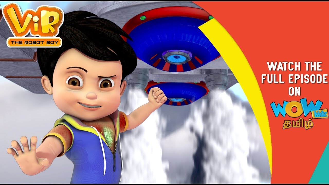 தமிழ் கதை | Vir The Robot Boy | Madmax's UFO | WowKidz தமிழ்