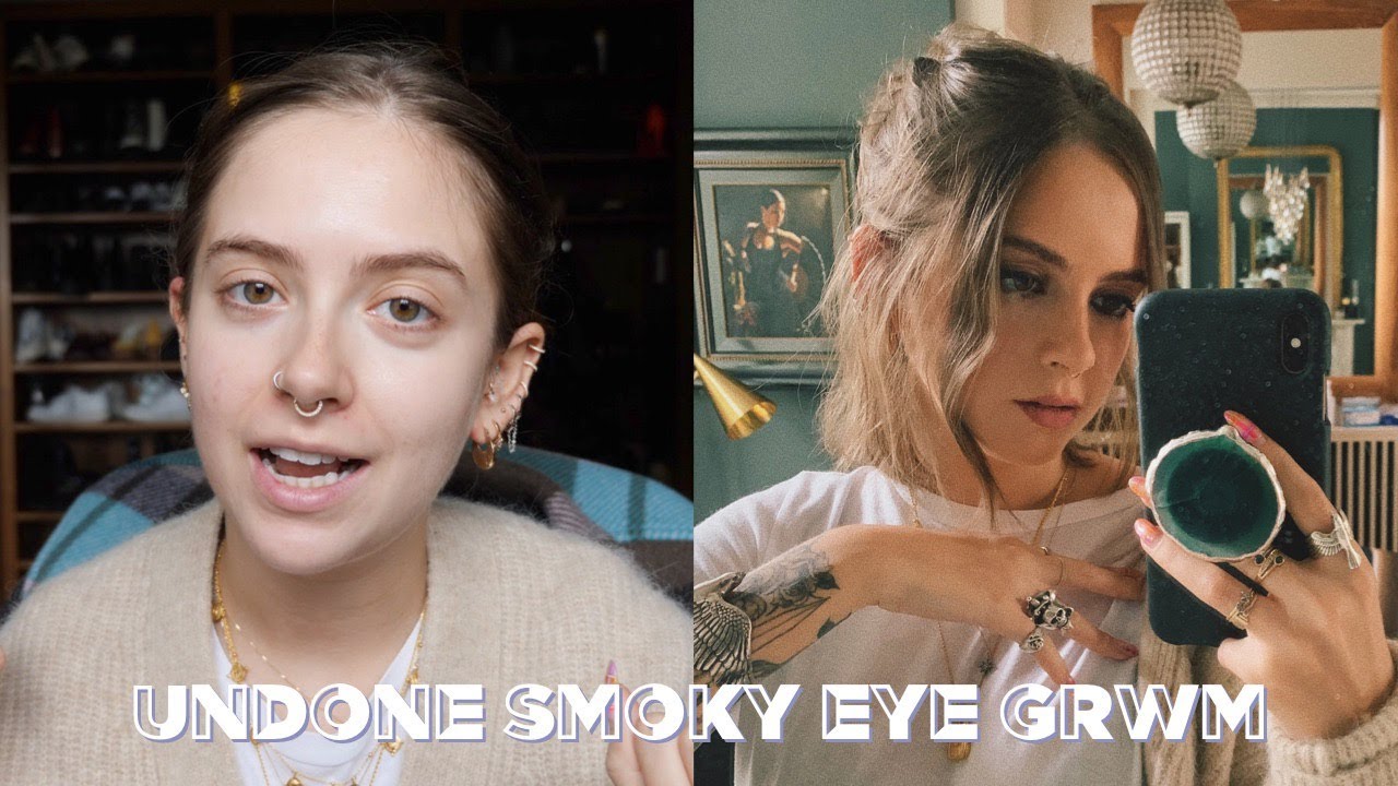 SKINCARE + MAKEUP GRWM: Smoky Undone Autumn Look | sunbeamsjess