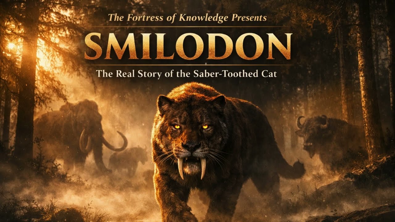 Smilodon | The Real Story of the Saber Toothed Cat | A Fortress of Knowledge Presentation