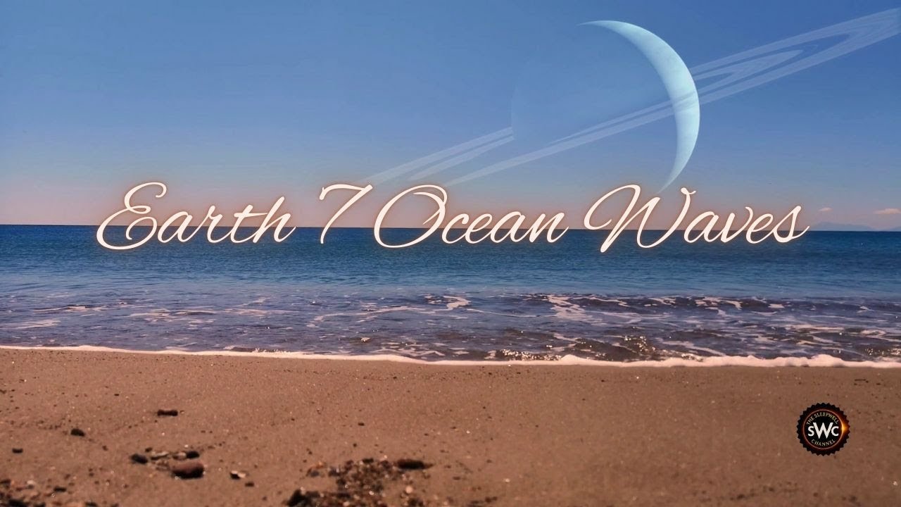 gentle ocean waves for deep sleep | relaxing beach sounds & calm seaside ambience