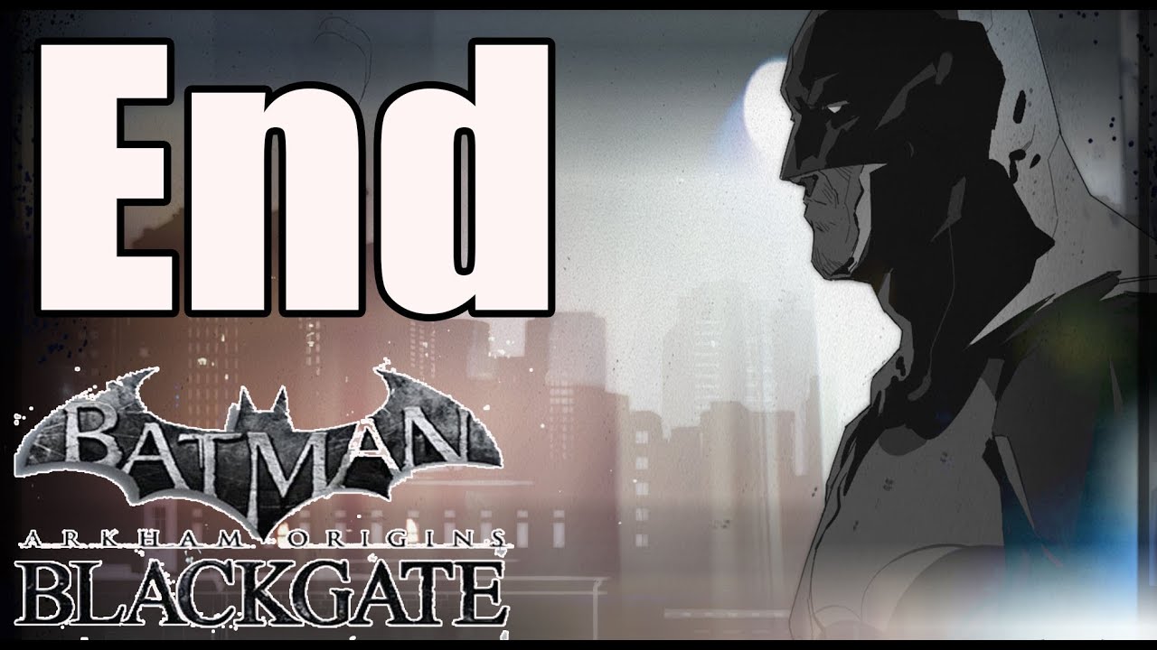 Ending Batman Arkham Origins Blackgate Deluxe Edition Final Boss and Ending (Catwoman FIght) PC HD