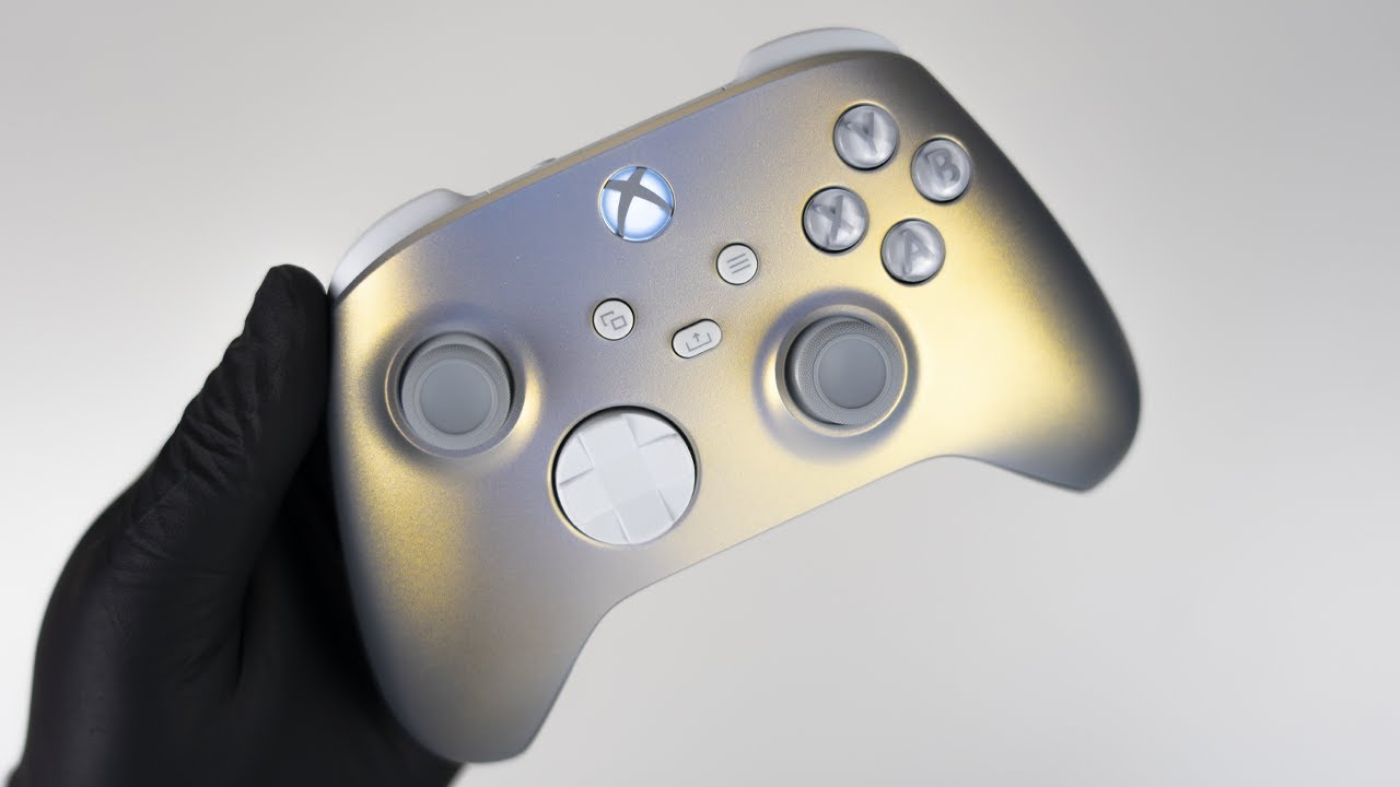 Xbox Series X Controller Lunar Shift Special Edition Unboxing - ASMR
