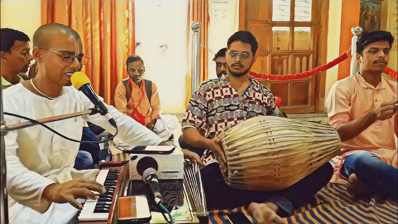 || radha ramanam hare hare || || Iskcon Kharghar || || Hriday Madhav Das Prabhuji ||