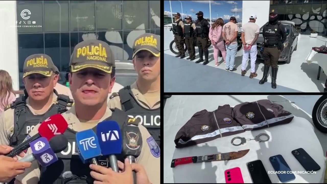 SUJETOS DISFRAZADOS DE POLIC&Iacute;A INTENTARON SECUESTRAR A UNA PEROSONA EN PLENO CENTRO DE QUITO