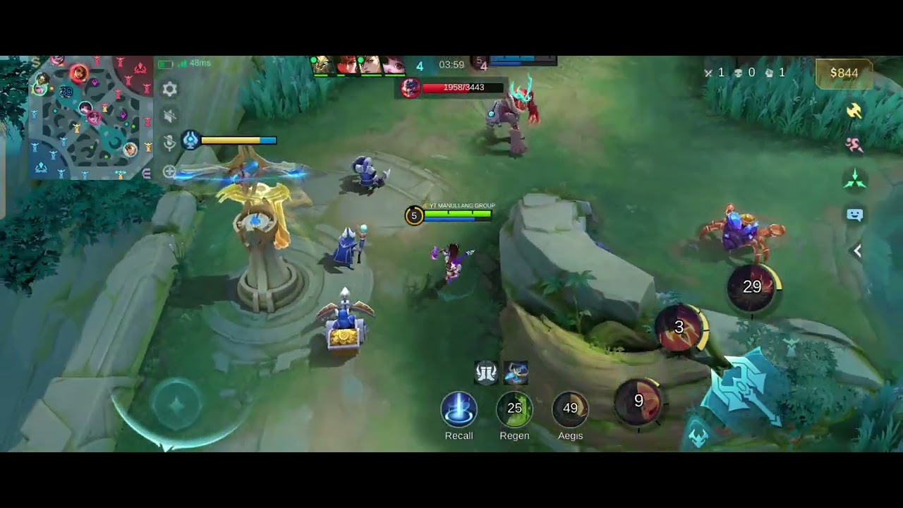 Full match solo rank HANABI push rank