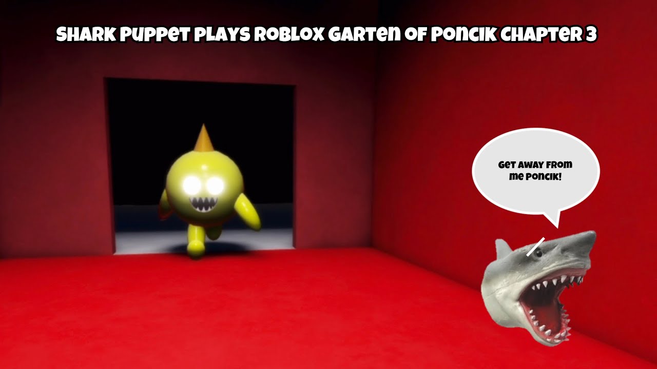 SB Movie: Shark Puppet играет в Roblox Garten of Poncik Chapter 3!