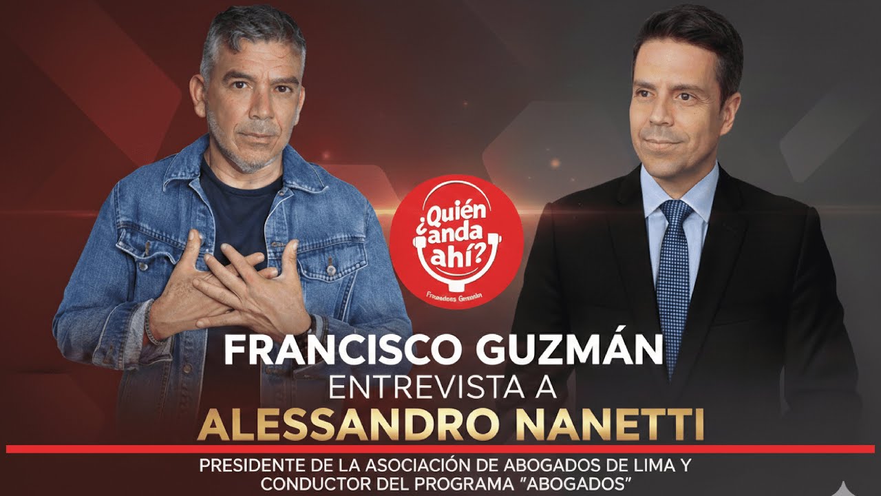 🔴FRANCISCO GUZMÁN ENTREVISTA A ALESSANDRO NANETTI | EN VIVO | ¿QUIÉN ANDA AHÍ?