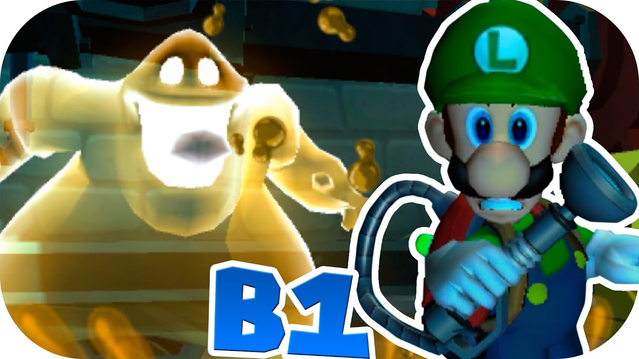 B-1: ¡Las TORRES ENCANTADAS! | 👻LUIGI´s MANSION: DARK MOON🌙 | al 100% ᴴᴰ