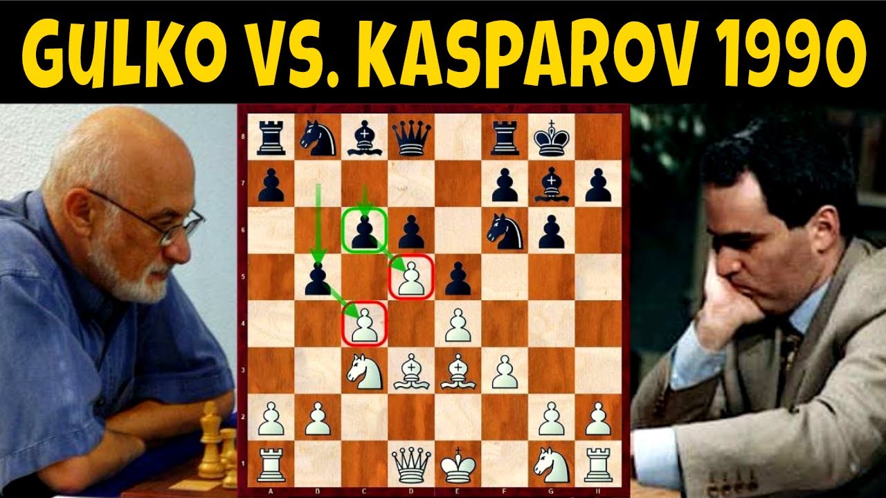 Power of Defense and Counter-play! || GM Gulko vs  GM Kasparov LINARES 1990 || #  473