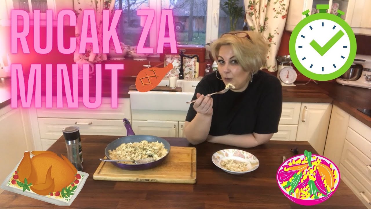 🔴 Rucak za minut 👌⏰🐓🐥💖