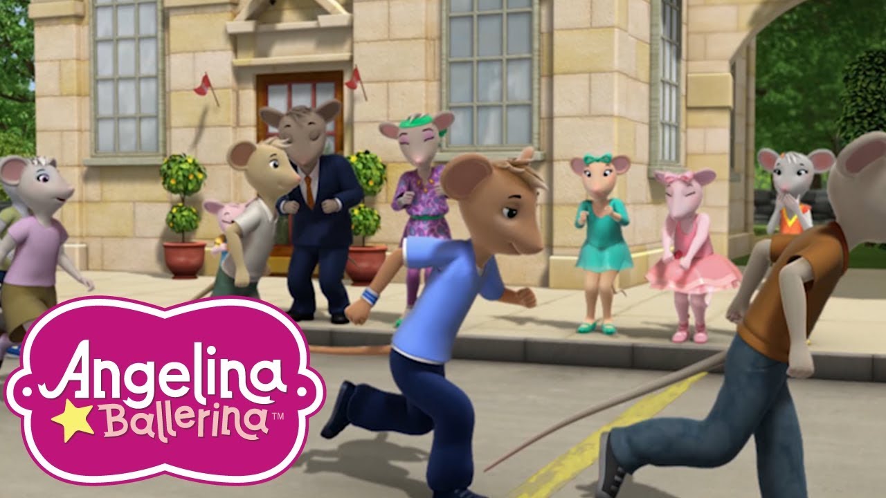 Angelina Ballerina Latinoamérica 🥇 El Maratón De Chipping Cheddar 🏃