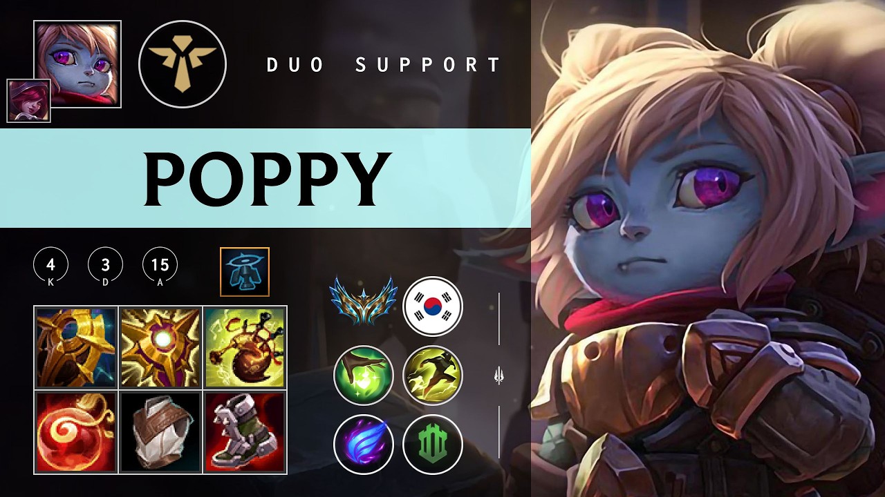 Poppy Support vs LeBlanc - KR Challenger Patch 26.05