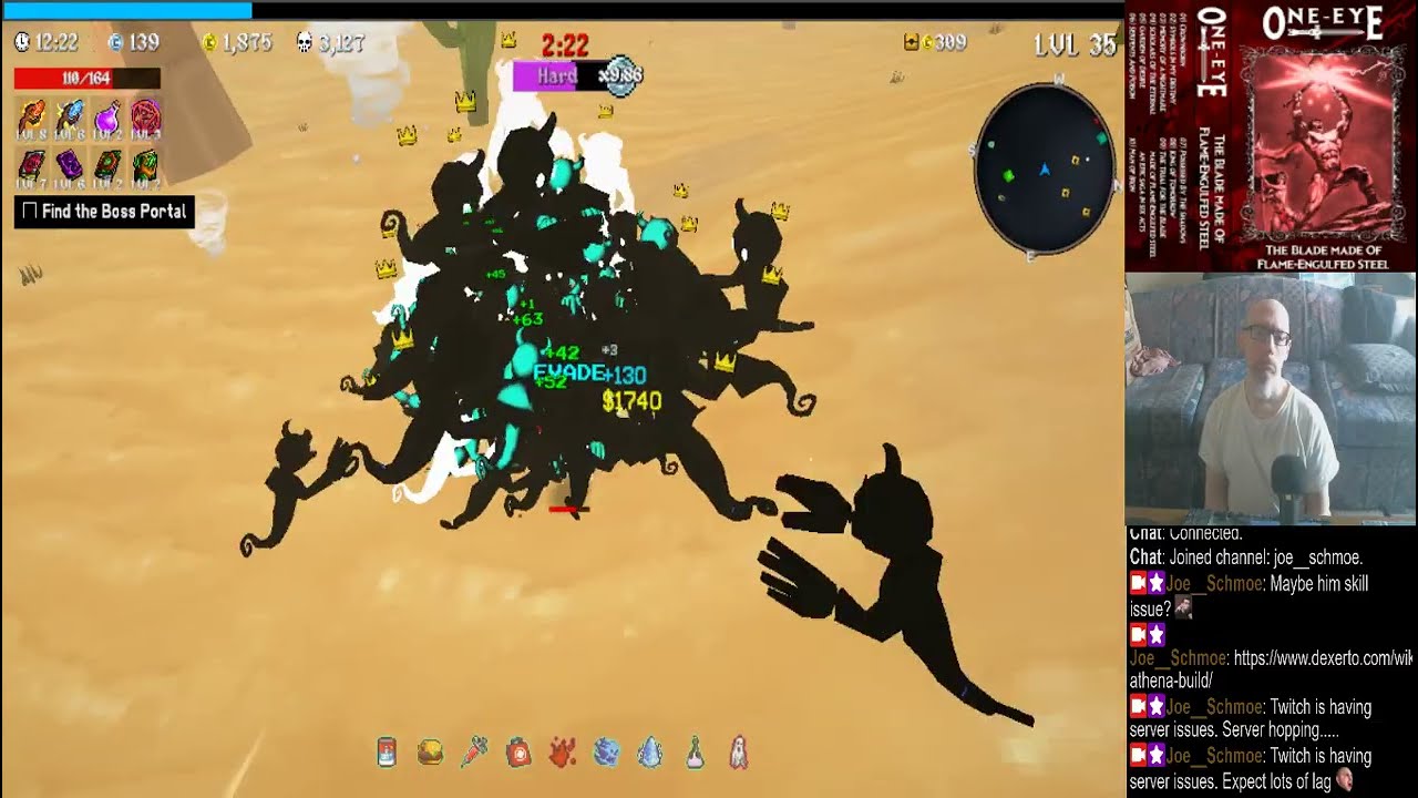 Megabonk: Desert Swarm Survival for 2.5 Minutes, 10/26/2025