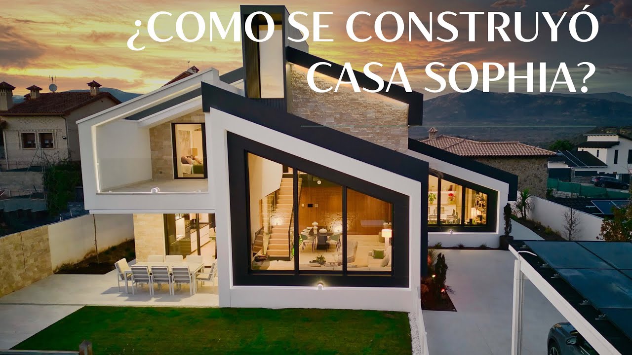 ¿Cómo se construyó la vivienda más #sostenible de España? 👉 #CasaSophia. Construcción #biopasiva￼